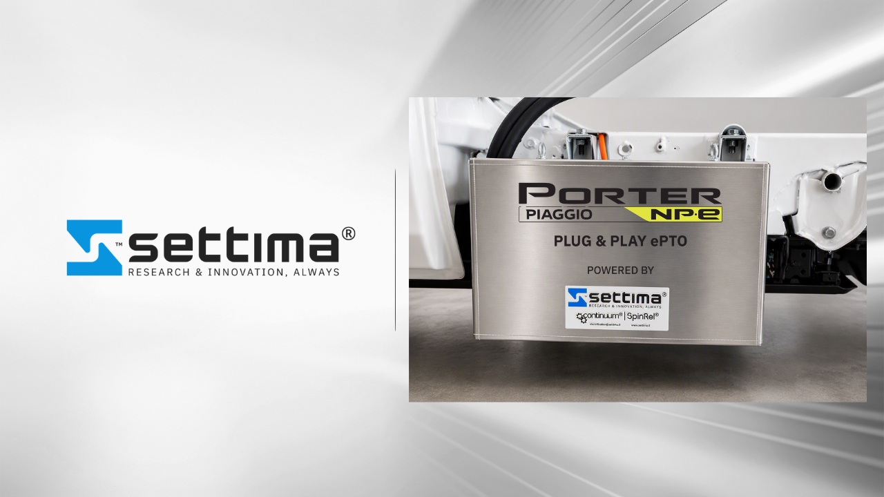 Settima Develops All-In-One ePTO for Piaggio Group